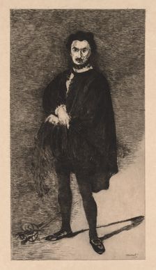 The Tragic Actor, 1866. Creator: Edouard Manet (French, 1832-1883)