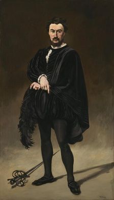 The Tragic Actor (Rouvière as Hamlet), 1866. Creator: Edouard Manet