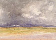 The train on the coast 1850. Creator: David Cox the Elder