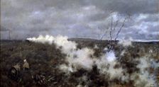 The train comes 1880, by Giuseppe Nittis