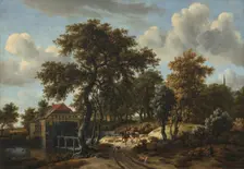 The Travelers, 166[2?]. Creator: Meindert Hobbema