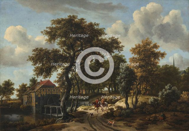 The Travelers, 166[2?]. Creator: Meindert Hobbema.
