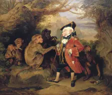 The Travelled Monkey 1827. Artist: Edwin Henry Landseer