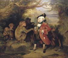 The Travelled Monkey 1827. Artist: Edwin Henry Landseer