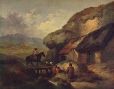 The Traveller c1795. Artist: George Morland