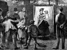 The Travelling Photographer, 1873. Creator: Jenkin