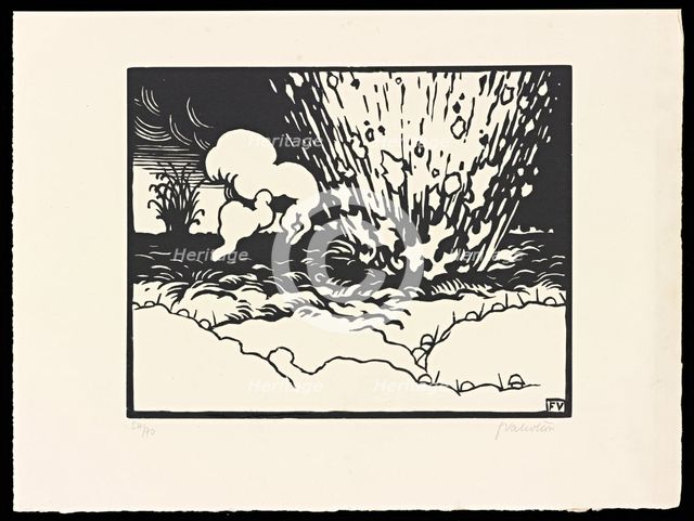 The Trench (La Tranchée), 1915-1916.