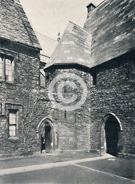 'The Treasury, Merton College, Oxford', 1903. Artist: Unknown.