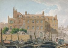 The Treasury, Whitehall, Westminster, London, 1818. Artist: Robert Blemmell Schnebbelie