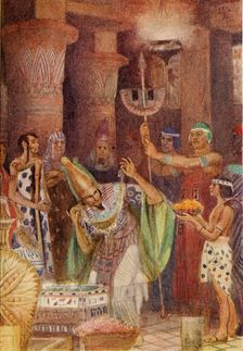 The Treasure-chamber of Rhampsinites 1915. Creator: Evelyn Paul