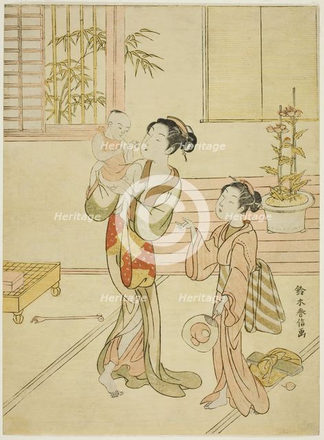 The Treasure Child, c. 1768. Creator: Suzuki Harunobu.