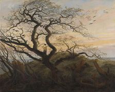 The Tree of Crows. Artist: Friedrich, Caspar David (1774-1840)