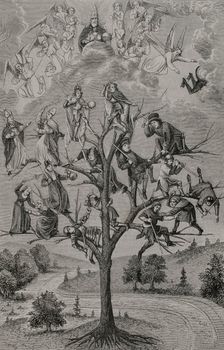 The Tree of Battles, 15th century, (1877). Creator: Unknown