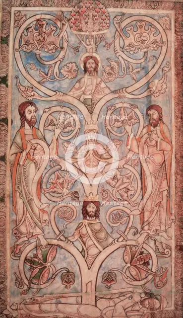 The Tree of Jesse, 1121-1161. Creator: Unknown.