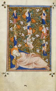 The Tree of Jesse, 1310-1320. Creator: Unknown