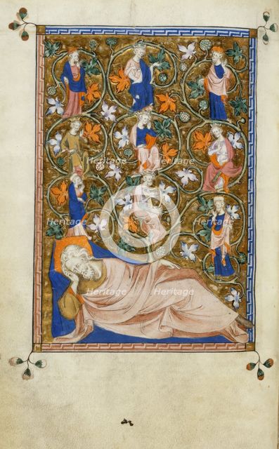 The Tree of Jesse, 1310-1320. Creator: Unknown.
