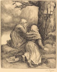 The Tree of Salvation (L'arbre de salut). Creator: Alphonse Legros