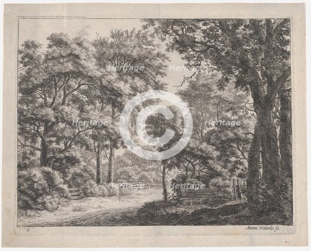 The Trimmed Groves, 17th century. Creator: Anthonie Waterloo.