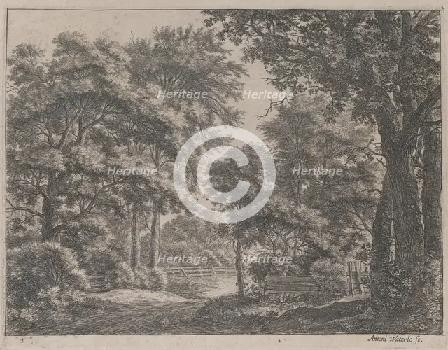 The Trimmed Groves, 17th century. Creator: Anthonie Waterloo.