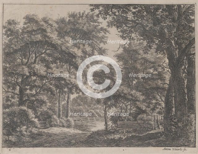 The Trimmed Groves, 17th century. Creator: Anthonie Waterloo.