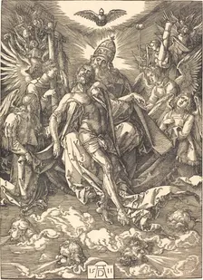 The Trinity, 1511. Creator: Albrecht Durer
