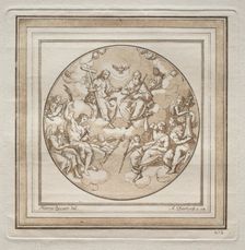 The Trinity, 1782. Creator: Adam von Bartsch (Austrian, 1757-1821)