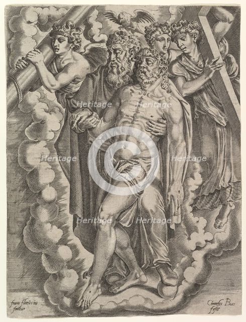 The Trinity. Creator: Cornelis Bos.