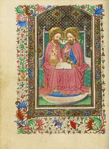 The Trinity; Book of Hours, about 1430-1440. Creator: Fastolf Master