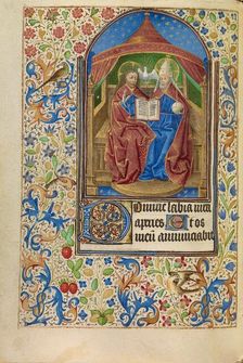 The Trinity; Book of Hours, about 1466-1470. Creator: Master of Jacques of Luxembourg