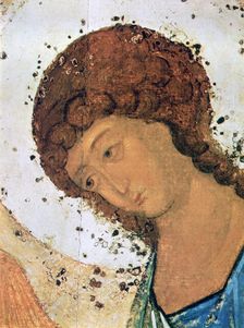 The Trinity (Detail), c1380-1430. Artist: Andrey Rublyov