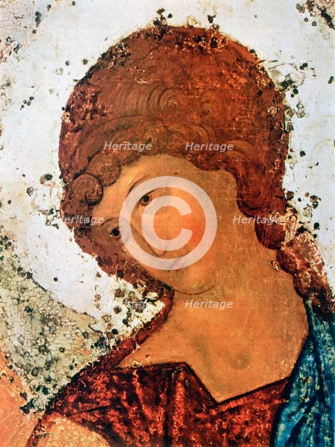 'The Trinity', (Detail), c1380-1430. Artist: Andrey Rublyov