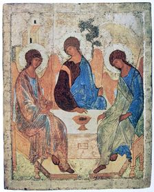 The Trinity of Roublev c1411. Artist: Andrey Rublyov