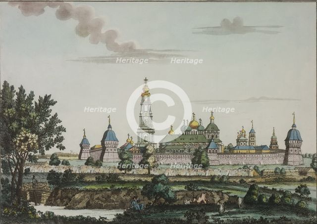 The Trinity Lavra of St. Sergius in Sergiyev Posad, Between 1792 and 1820.