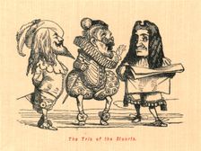 The Trio of the Stuarts 1897. Creator: John Leech