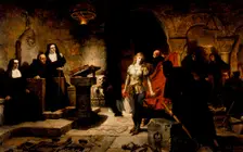 The Trial of Constance de Beverly, between 1880 and 1883. Creator: Toby E Rosenthal