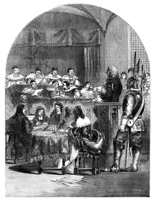 The trial of Lord William Russell (1639-1683), English politician, c1902
