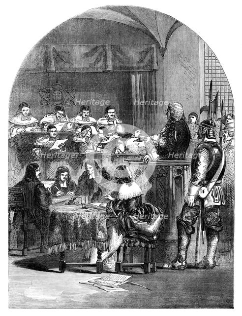 The trial of Lord William Russell (1639-1683), English politician, c1902. Artist: Unknown