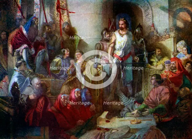 'The Trial of Sir William Wallace', 1925. Artist: Unknown