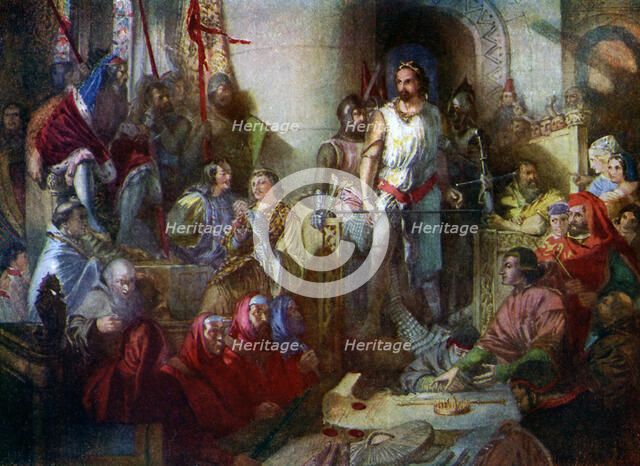 'The Trial of Sir William Wallace', 1925. Artist: Unknown