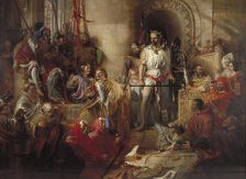 The trial of Sir William Wallace at Westminster c1831-1890. Artist: William Bell Scott