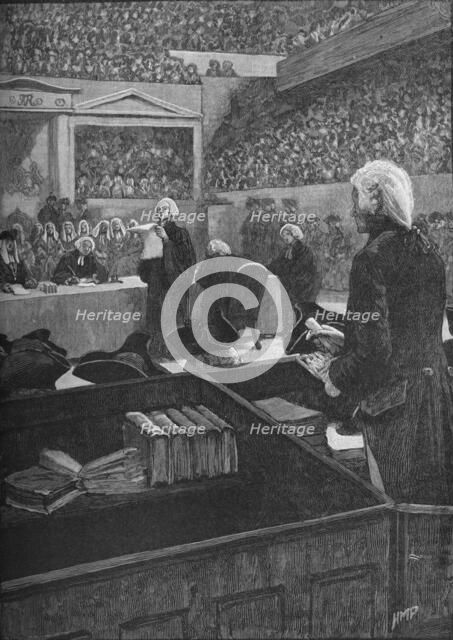 The trial of Warren Hastings, 1788-1795 (1905). Artist: Unknown.