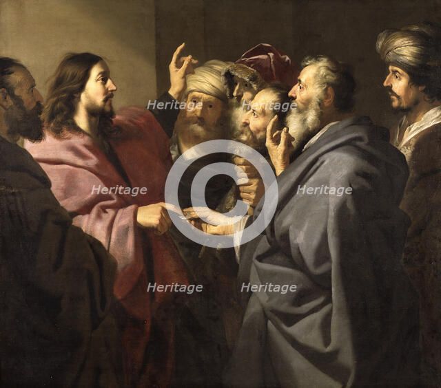 The Tribute Money, 1630s. Creator: Jacob Adriaensz. Backer.