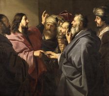 The Tribute Money, 1630s. Creator: Jacob Adriaensz. Backer