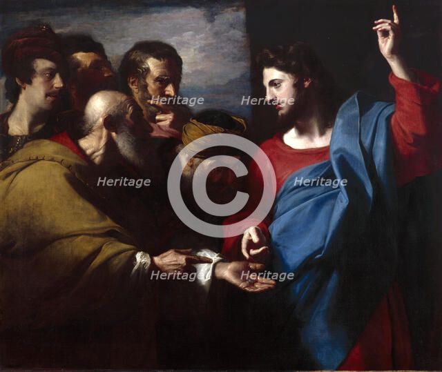 The Tribute Money, 1782. Creator: John Singleton Copley.