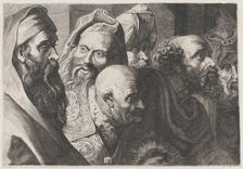 The Tribute Money, 17th-18th century. Creator: Anon