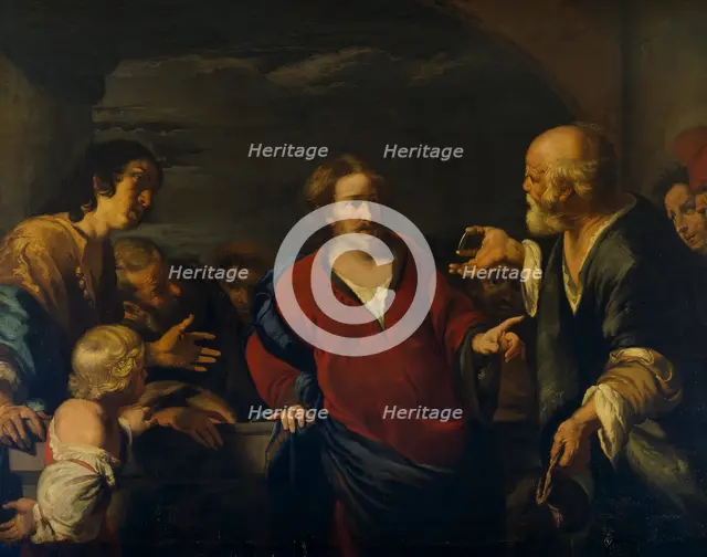 The Tribute Money. Creator: Bernardo Strozzi.