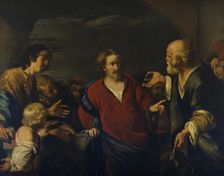 The Tribute Money. Creator: Bernardo Strozzi