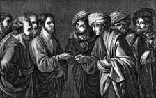 The Tribute to Caesar 17th century, (1870)