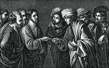 The Tribute to Caesar 17th century, (1870)