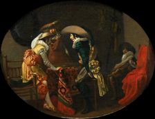 The Tric-trac Players, c.1625. Creator: Willem Cornelisz Duyster